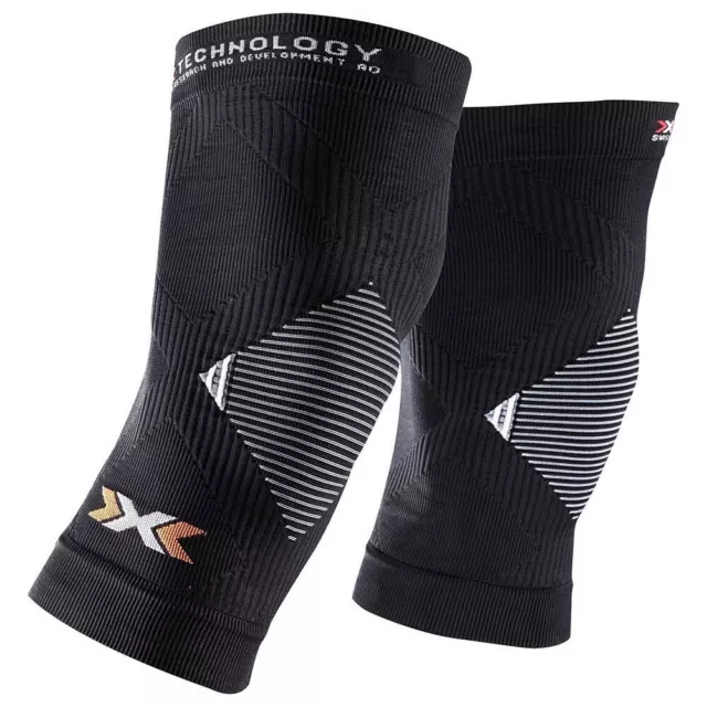 Ginocchiere Bici Knee Warmer X-Bionic X-Genus CP-1 nero Ciclismo