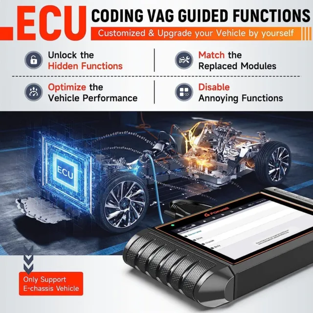 For Chrysler Dodge Jeep Bidirectional OBD2 Scanner Diagnostic Tool ECU Coding 3