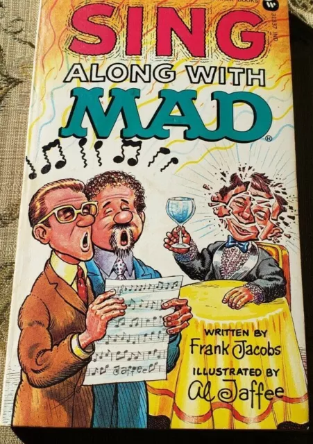 Sing Along With MAD by Al Jaffee and Frank Jacobs (1987 Reissue, Paperback)