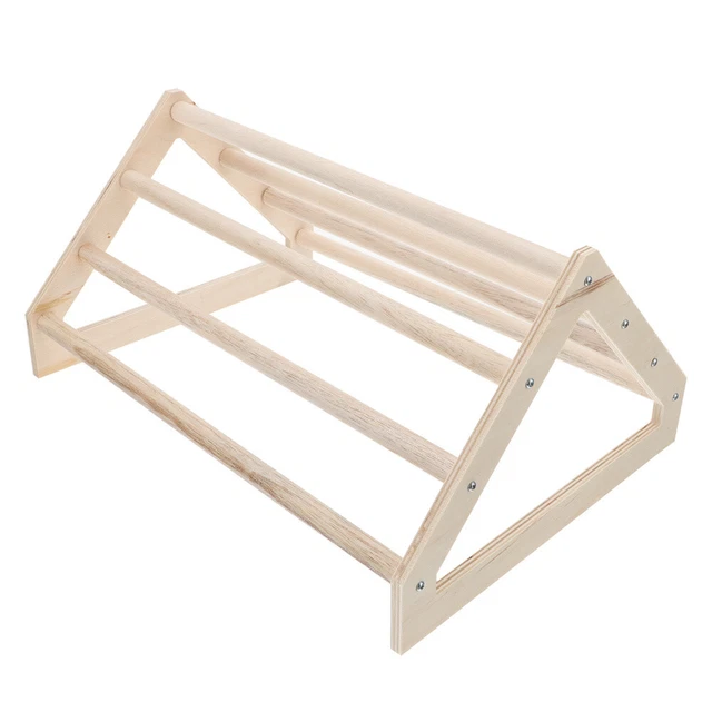 POULTRY STAND STANDING Rack Chicken Swing Freestanding Perch Bird Toys ...
