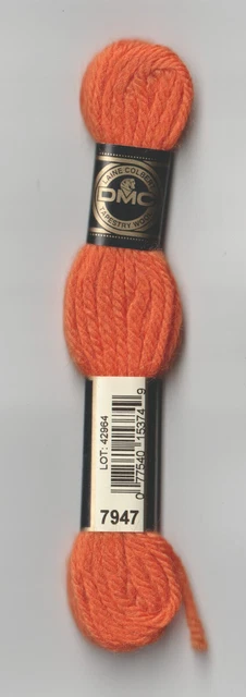 Laine Colbert DMC - 100% Laine - Échevette 8m - Pour Canevas, Tapisserie - 390 Coloris