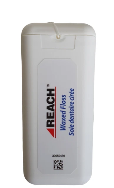 Reach Dental filo interdentale cerato 200 m spazi interdentali pulizia filo interdentale sottile