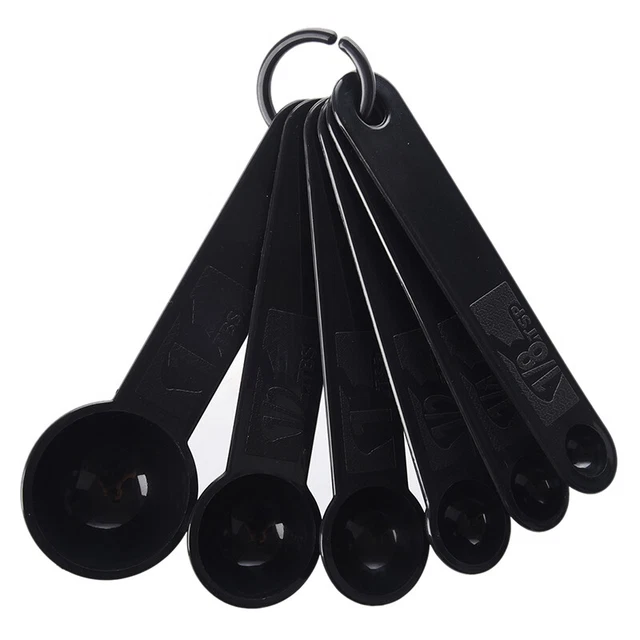 1 Set 6 pz 1/8 -1 Scoop di plastica R9Y3