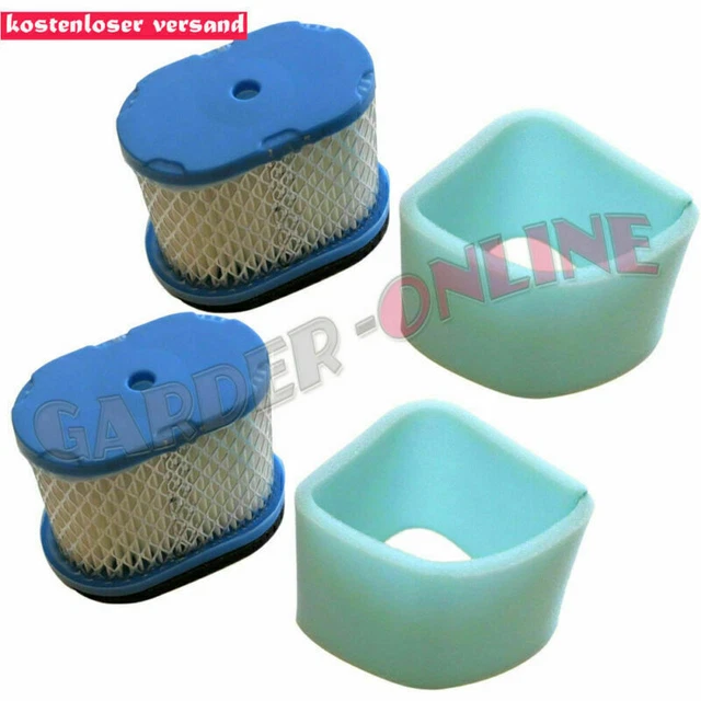 2PCS LUFTFILTER FILTER & Vorfilter für Briggs Intek Motor Sabo
