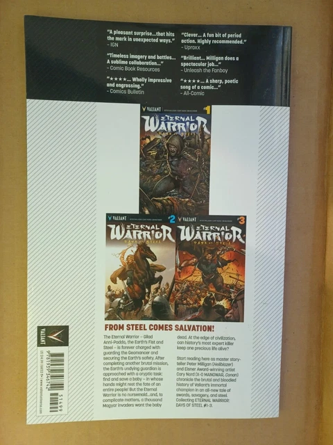 ETERNAL WARRIOR Vol. 3:Days of Steel (2015) Valiant Comics TPB 2