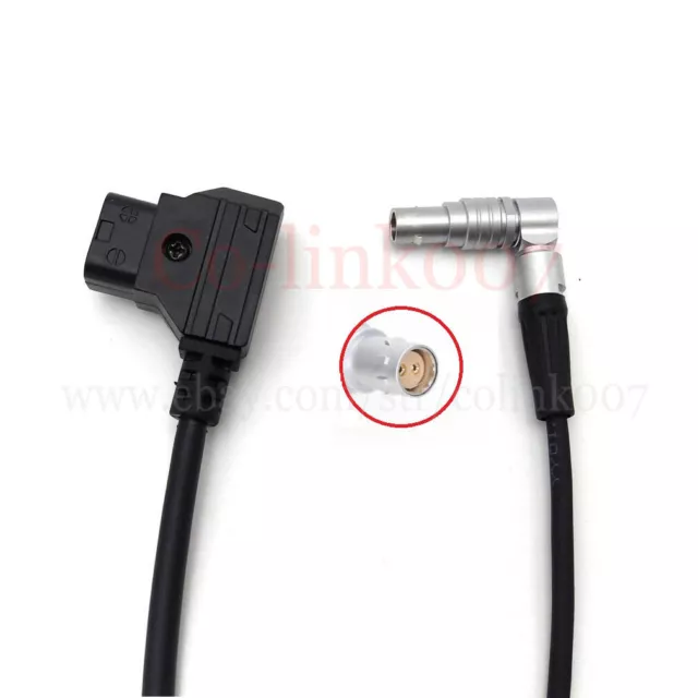 DTAP to Elbow right angle 2pin female for RED komodo power cable