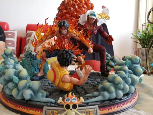 ONE PIECE MRC&YUME THE DEATH OF Portgas D.ACE Large Resin Limited