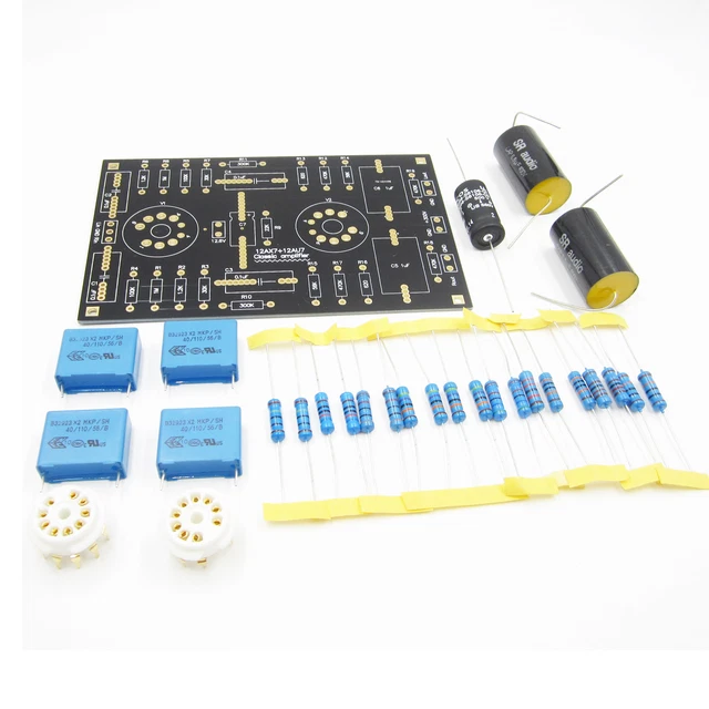 CLASSIC CIRCUIT TUBE Preamp Board Preamplifier DIY Kits For 12AX7