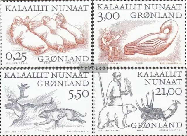 Dänemark-Grönland 347-350 (kompl.Ausg.) postfrisch 2000 Wikinger