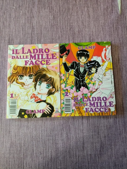 IL LADRO DALLE Mille Facce Da serie completa 1/2 Star Comics manga