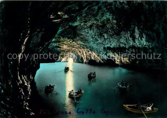 73125359 Capri Grotta azzurra Blaue Grotte Capri