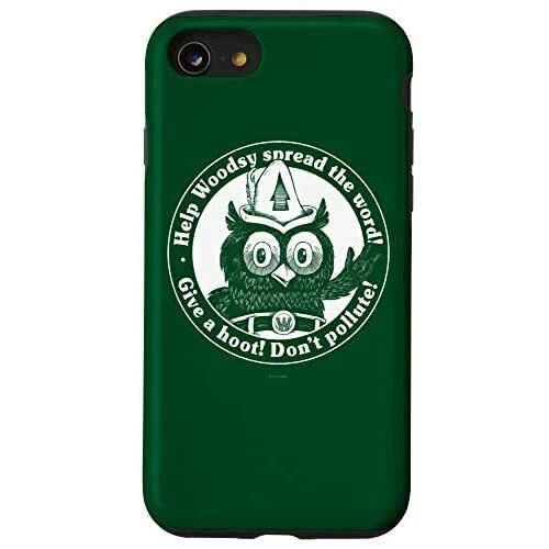 iPhone SE (2020) / 7 / 8 Woodsy Owl Give a Hoot Don't Pollute Vintage Retro Case