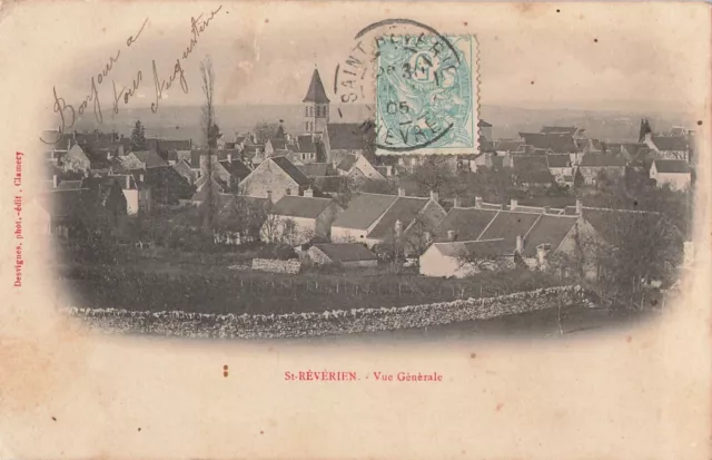58 NIEVRE - SAINT REVERIEN vue générale 43634