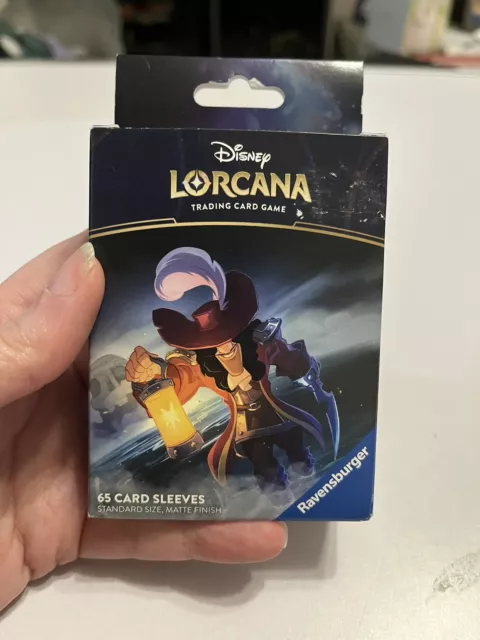 Captain Hook Card Sleeves Disney Lorcana First Chapter