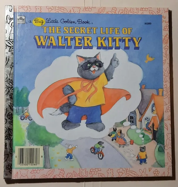 VTG Big Little Golden Book The Secret Life of Walter Kitty (Joan Goodman, 1986)