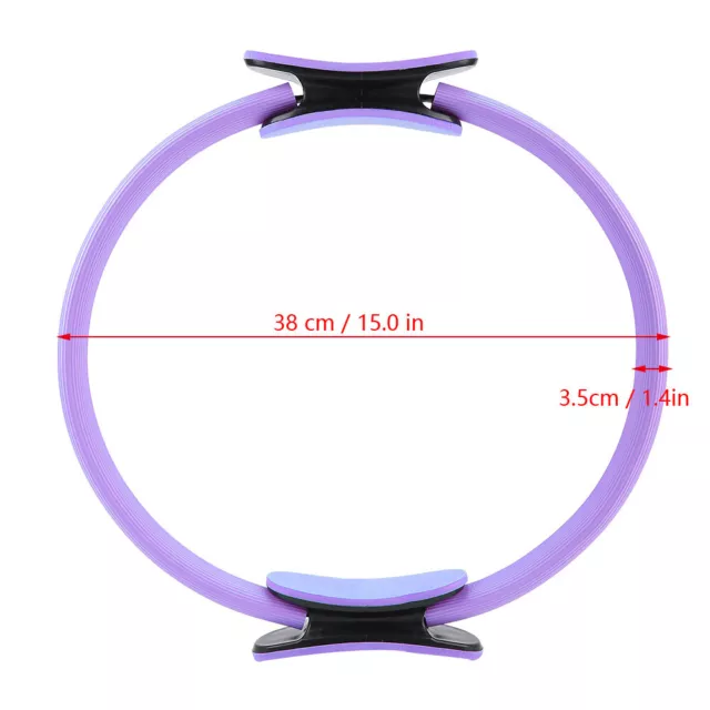 4 Colors Dual Grip Yoga Pilates Ring Resistance Circle For Thighs And Legs F GF0