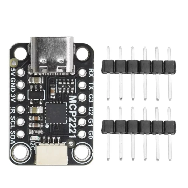 MCP2221A-I/SL - Contrôleur USB I2C/UART Microchip SO14