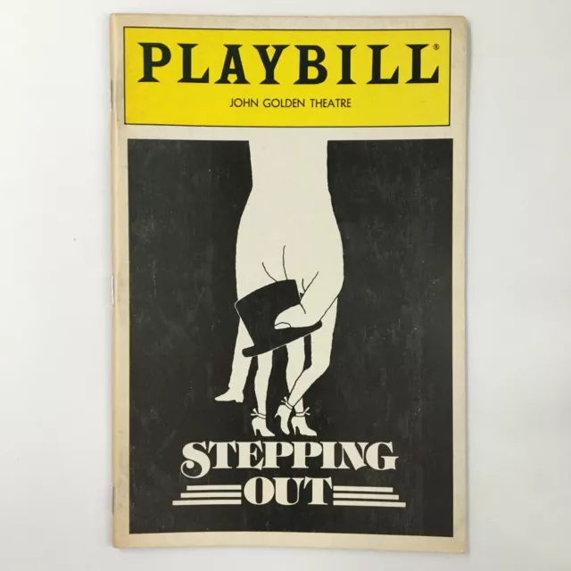 1987 Playbill John Golden Theatre Stepping Out by Richard Harris