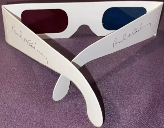 Paul McCartney Out There 2015 3D Glasses