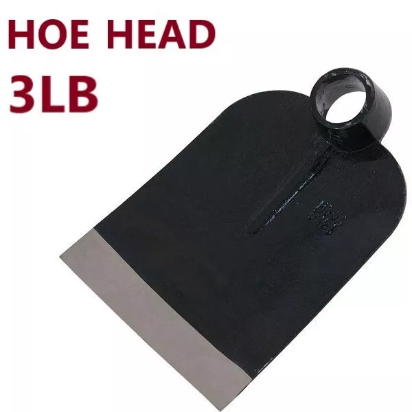 3LB Heavy Duty HOE Head  Replacement Wide Garden Digging Steel Tool ct2878