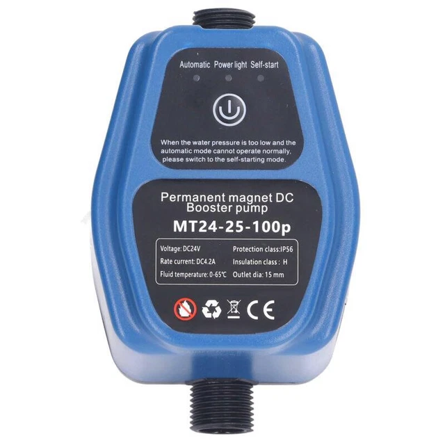 Pompa booster doccia 100-240 V 25 L - Spina Regno Unito ad alta efficienza energetica