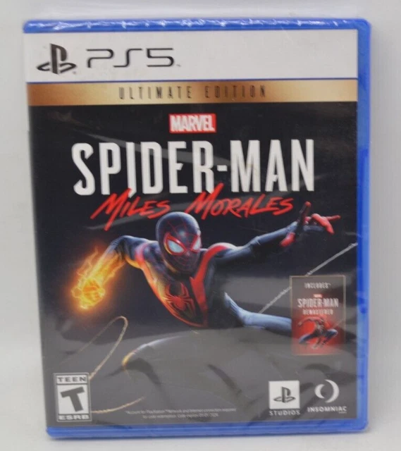 MARVEL'S SPIDERMAN MILES Morales Ultimate Edition PlayStation 5 STILL
