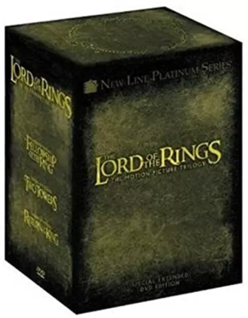 Dvd The lord of the rings: the motion picture trilogy (Extended Editions) - imp