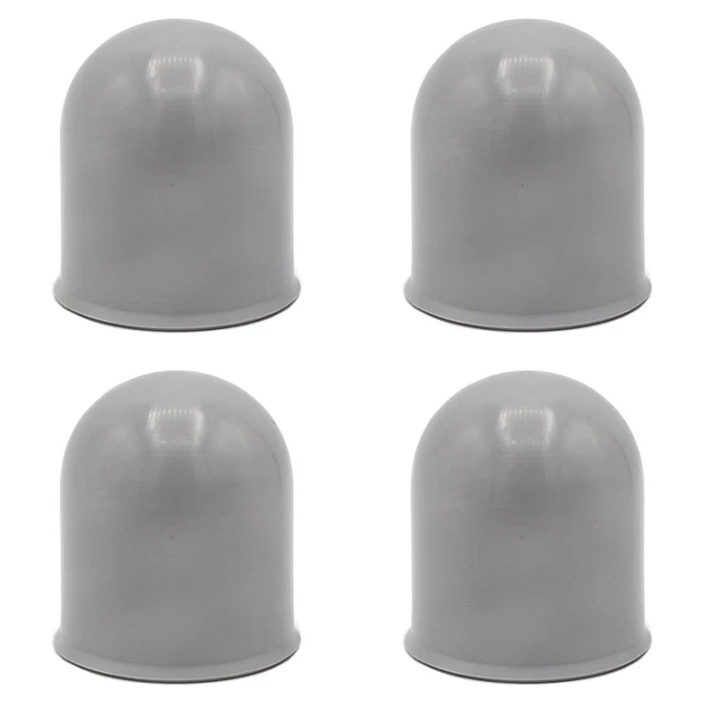 Lot De 4 Capuchons De Vis En Plastique Gris Pour Glissade – Accessoires De Remplacement Résistants Aux Intempéries