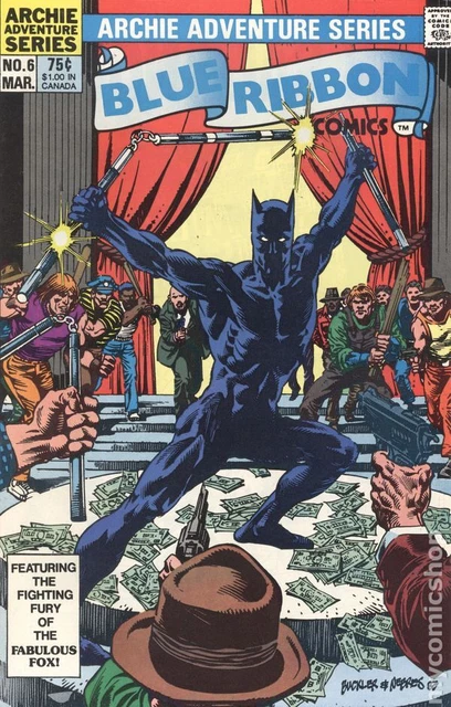 Blue Ribbon Comics #6 VF 1984 Stock Image