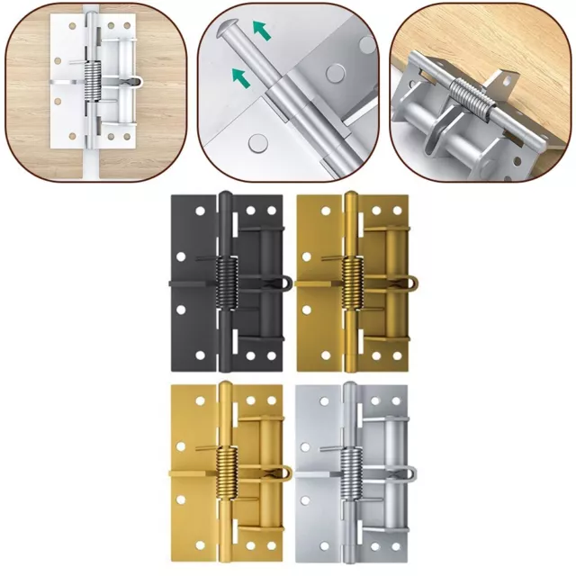Door Hinges Adjustable Automatic Hydraulic Noise Reduction Self Closing