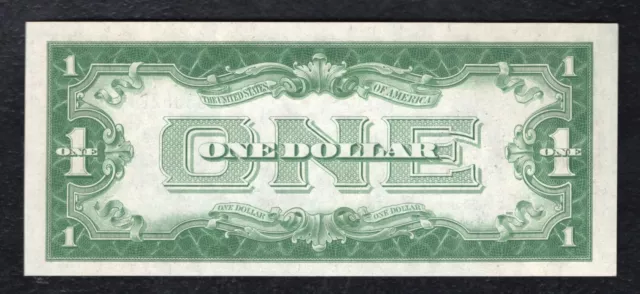 Fr. 1601 1928-A $1 One Dollar “Funnyback” Silver Certificate Uncirculated 2