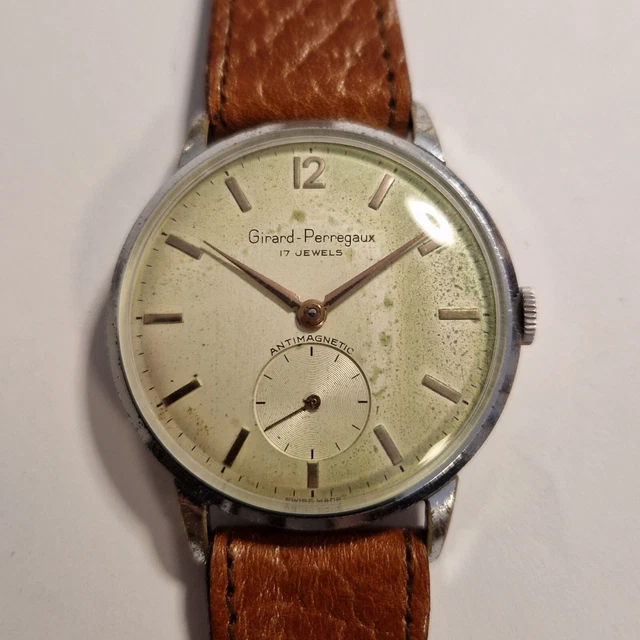 OROLOGIO GIRARD PERREGAUX Vintage Manuale Jumbo 37mm Cal 03 E 820