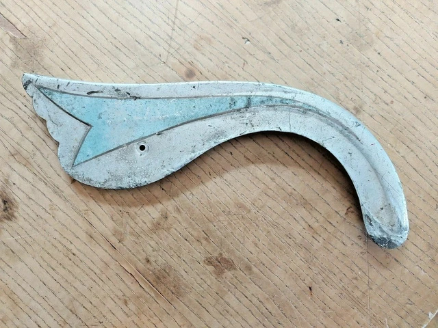 Carter De Chaîne Vélo Ancien - Acier, Fabrication Française, Circa 1900