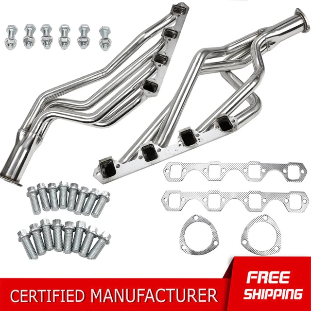 Stainless Manifold Headers For Chevy GMC Block V8 396 402 427 454 502 1965-1976