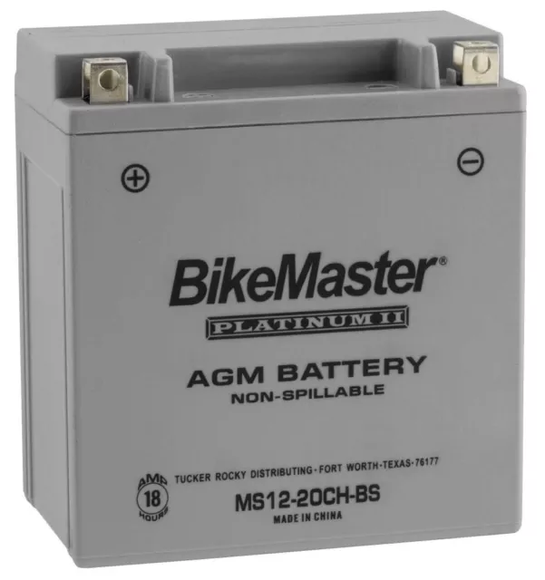 AGM 12V Platinum Battery For Suzuki VLR1800 Boulevard C109R/RT 2008-2012 Grey