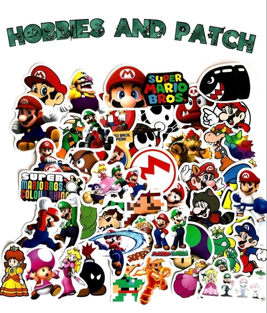 Stickers Mario Bros Art Universel Pour Borne d'Arcade