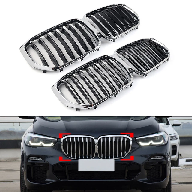 COVER Rigide Per BMW X5 (E70) Fasce Calandra In ABS Colori M - Foto 7