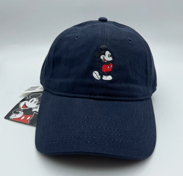 MICKEY MOUSE HAT Adult Mens Womens Disney Navy Blue Baseball Cap One