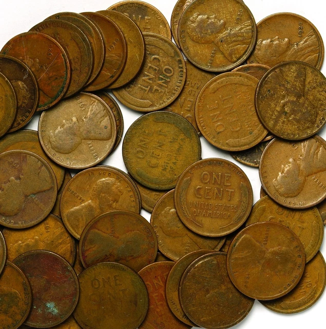 1920 (P) 50 ct. Roll of Lincoln Wheat Pennies