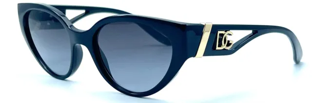 New Dolce & Gabbana Dg6146 501/8G Black Authentic Sunglasses 54-19 135