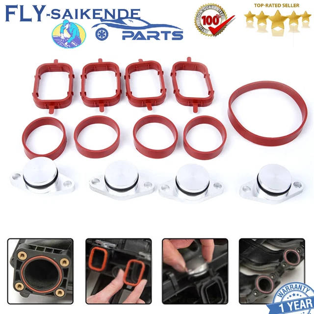 Lot De 4 Bouchons/clapets Pour Collecteur Admission 33mm BMW M47 M57 - Neuf