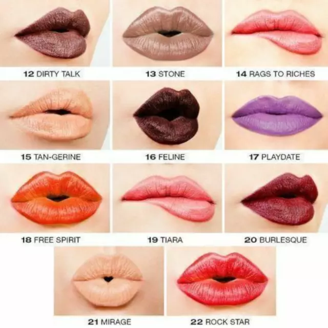NYX Turnt Up Lippenstift 2,5 Gramm verschiedene Farbtöne brandneu versiegelt 3