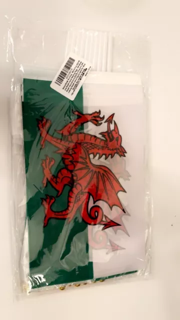 Wales Welsh Hand Waving 3 X 10 Flags World Cup 2022