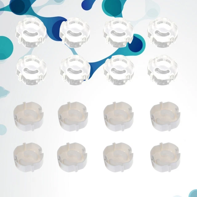 Douilles Céramique 8 Broches Pour Tubes Audio - GZS8-B1 - Compatible 12AX7, 12AU7 Etc. - Lot De 5