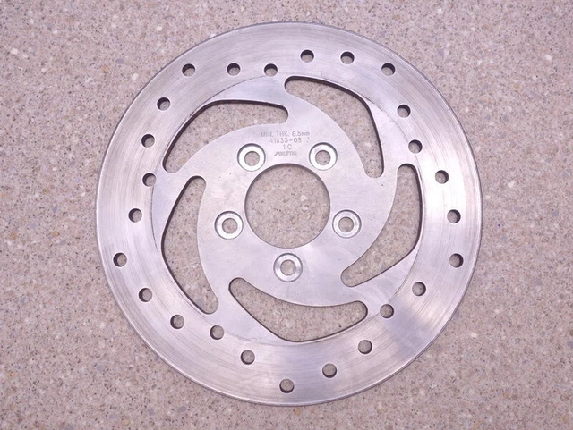 2 Gold Floating Front Brake Rotors – Fits Harley Touring 2008-2023 & Dyna 2006-2017 – POWERJAMES 302025