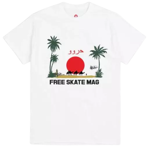 Free Skate Mag Marrakech T-Shirt | White