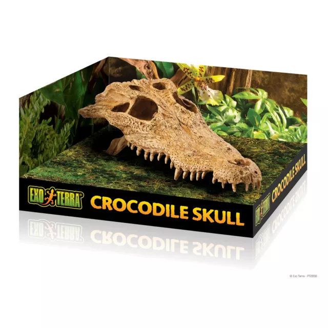 Exo Terra Versteck Crocodile Skull für Terrarien, UVP 16,99 EUR, NEU