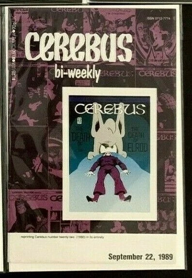 Cerebus Bi-Weekly #22 Aardvark-Vanaheim Comics 1989 Nm+