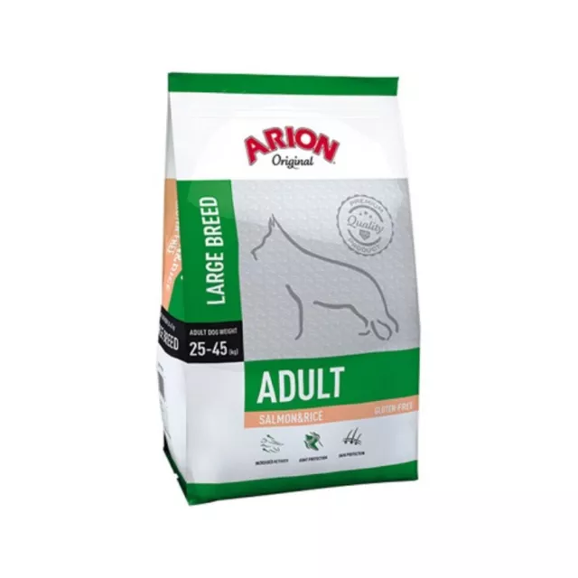 ARION ORIGINAL ADULT LARGE BREED Pienso para Perros Razas Grandes SALMÓN, 12 kg