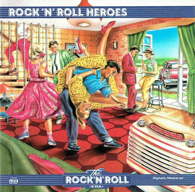 (CD) The Rock 'n Roll Era - Rock 'N' Roll Heroes - Freddy Cannon, Fats Domino